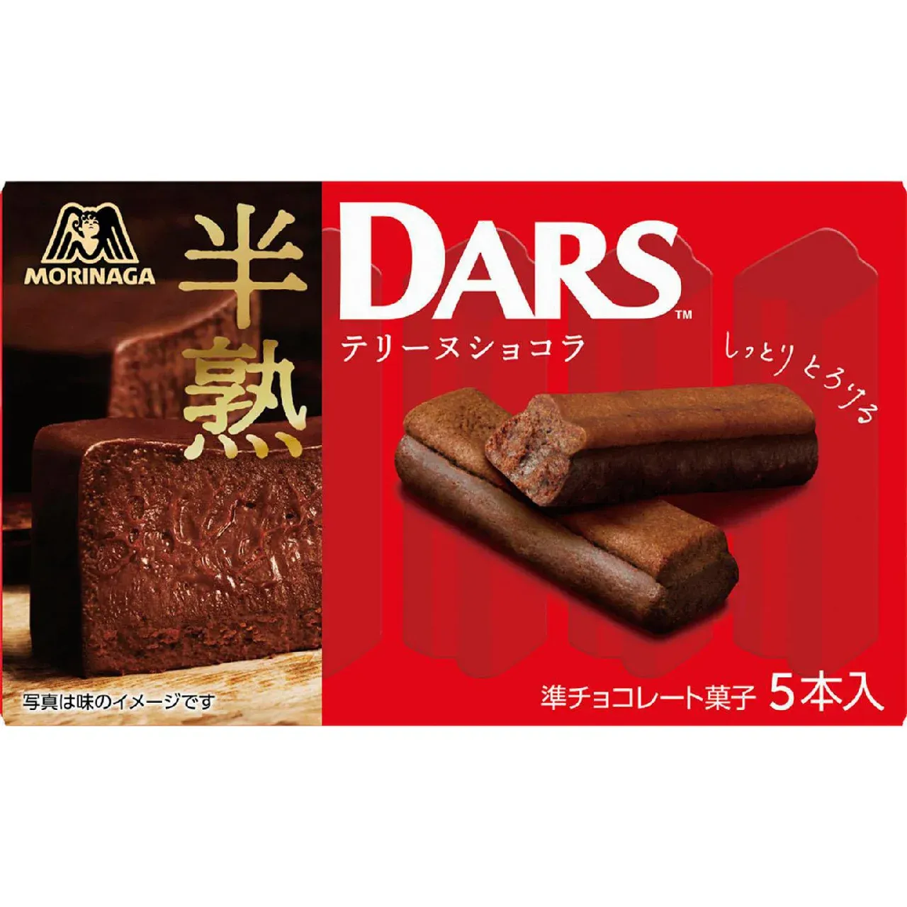 Morinaga Seika Nama DARS Terrine Chocolat 5pcs