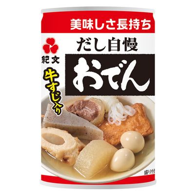 Kibun Foods Dashi-Jiman Oden in Can with Beef Tendon 280g