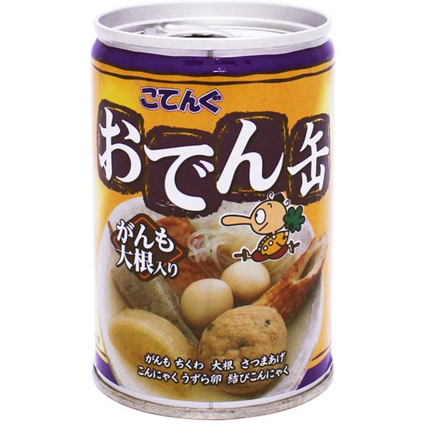 Tengu Foods Kotengu Purple Can Oden with Ganmodoki &amp; Daikon 280g