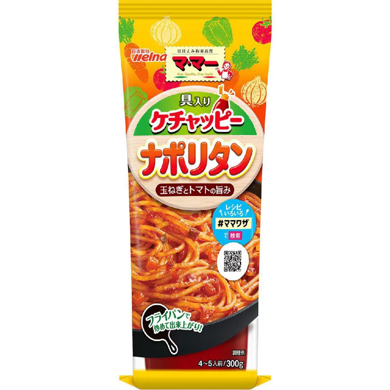 Nissin Seifun Welna Ma-Ma Prepared Ketchup Spaghetti Sauce Napolitan 300g