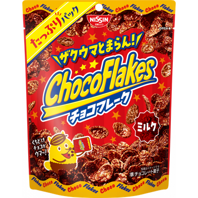 Nissin Cisco Choco Flakes Milk Large Pack 75g