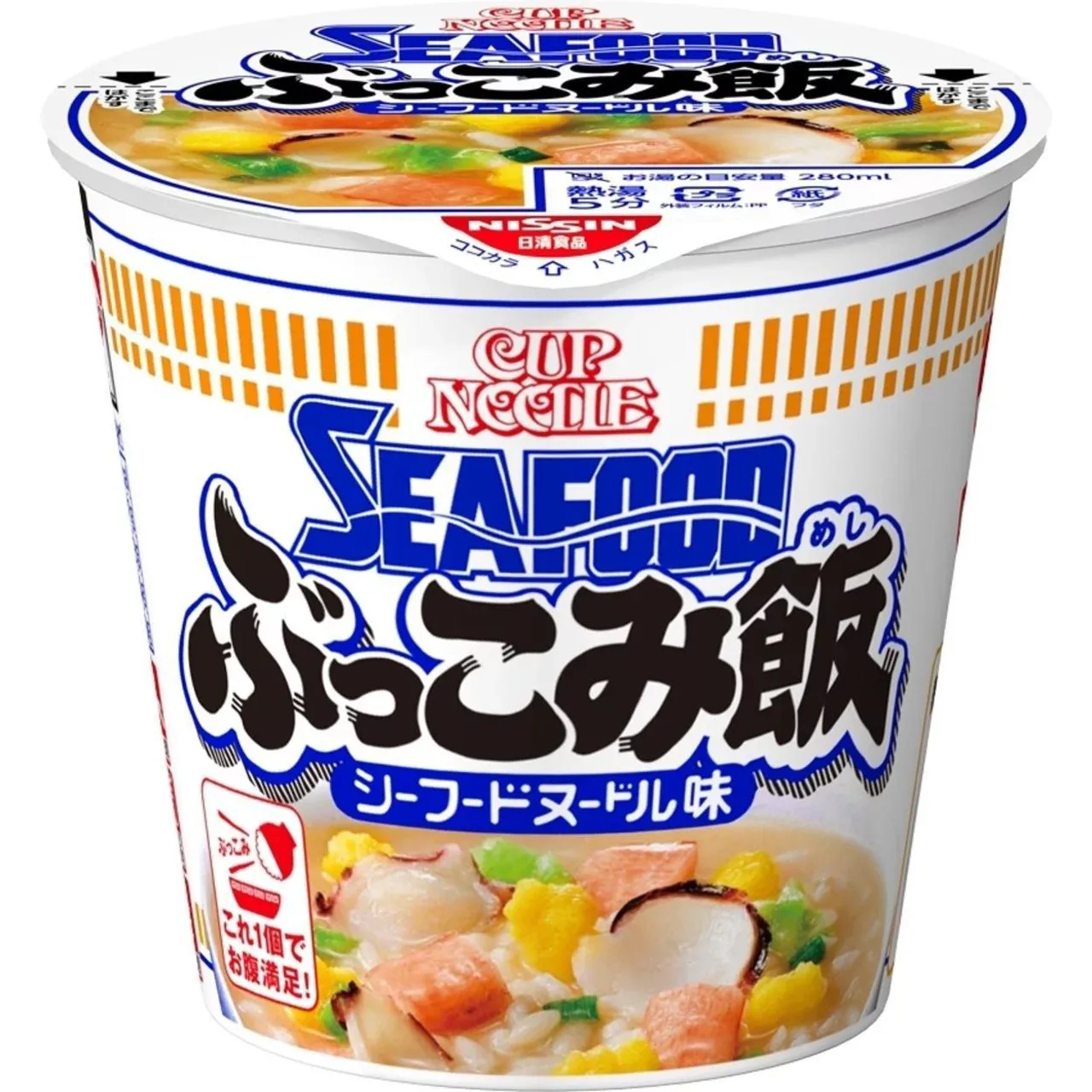 Nissin Cup Noodles Seafood Bukkomi Meshi Instant Rice 94g