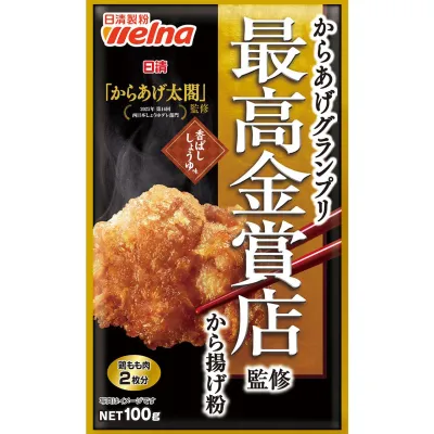 Nissin Seifun Welna Karaage Grand Prix Gold Award Shop Supervised Fried Chicken Mix Savory Soy Sauce Flavor 100g