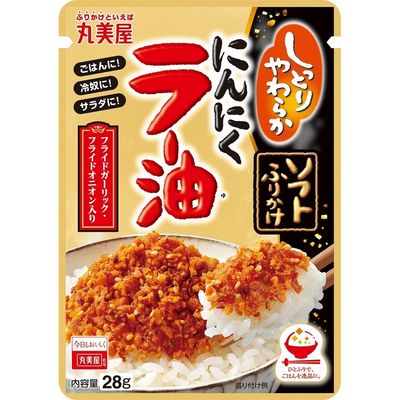 Marumiya Soft Furikake Garlic Chili Oil Flavor Seasoning 28g