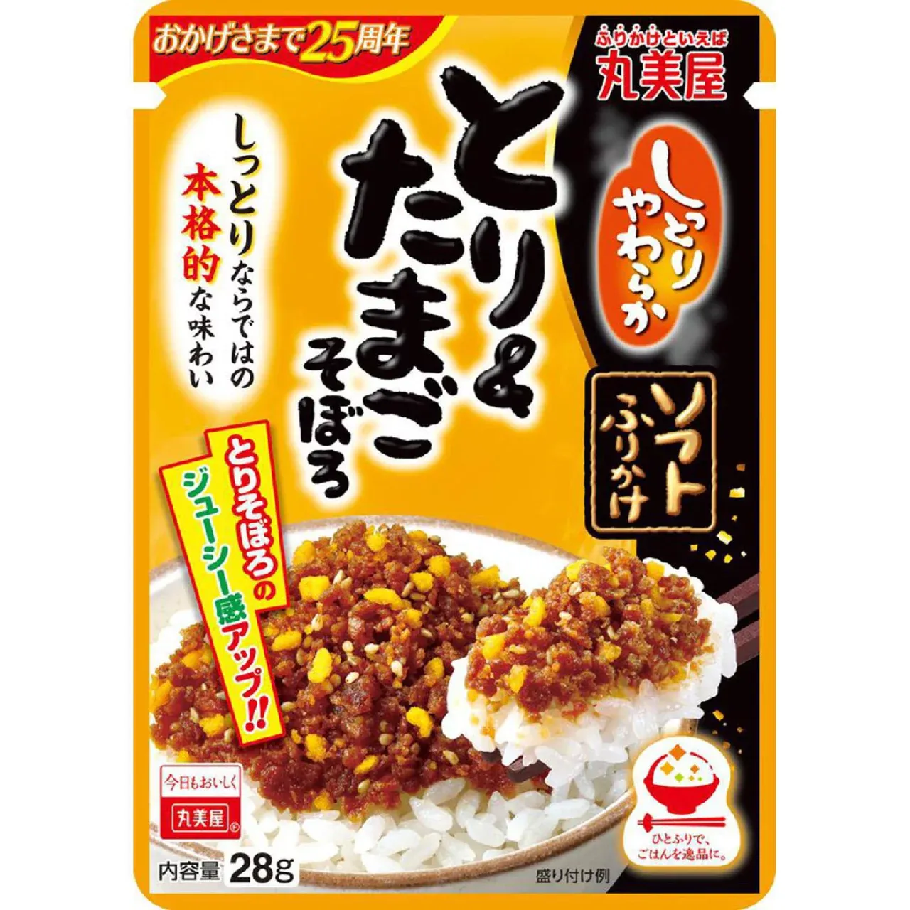 Marumiya Soft Furikake Chicken &amp; Egg Soboro 28g