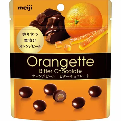 Meiji, Orangette Chocolate Pouch, 49g