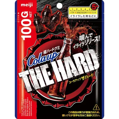 Meiji, Cola Up The Hard Gummy Candy, 100g