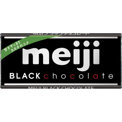 Meiji, Black Chocolate, 50g
