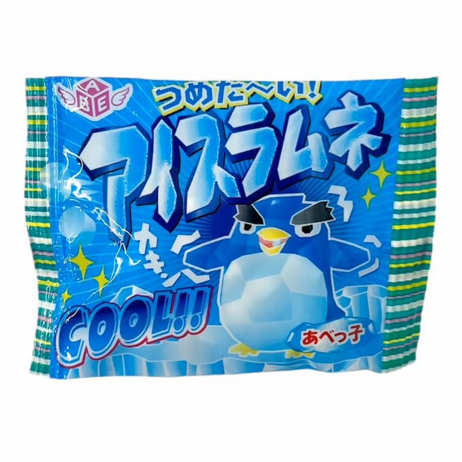 Abe Seika Ice Ramune 1 Box (10g × 20 Packs)