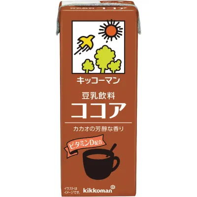 Kikkoman Soy Milk Drink Cocoa 200ml