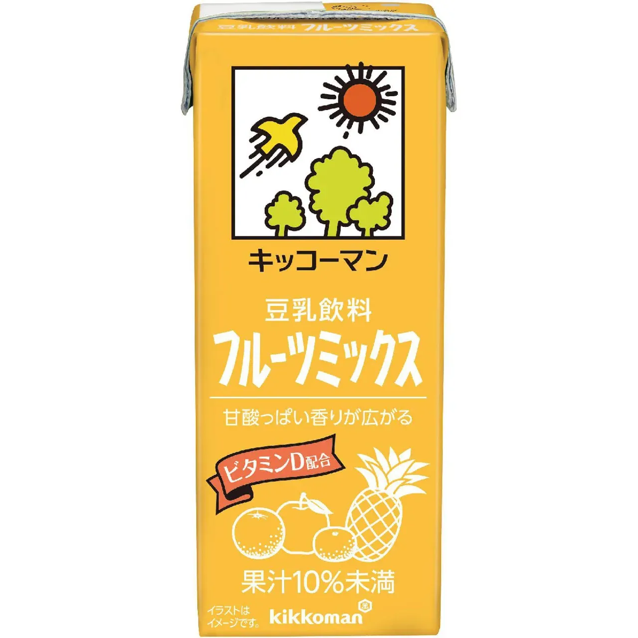 Kikkoman Soy Milk Drink Fruit Mix 200ml