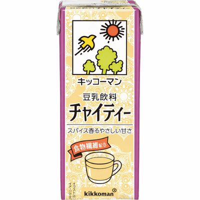 Kikkoman Soy Milk Drink Chai Tea 200ml