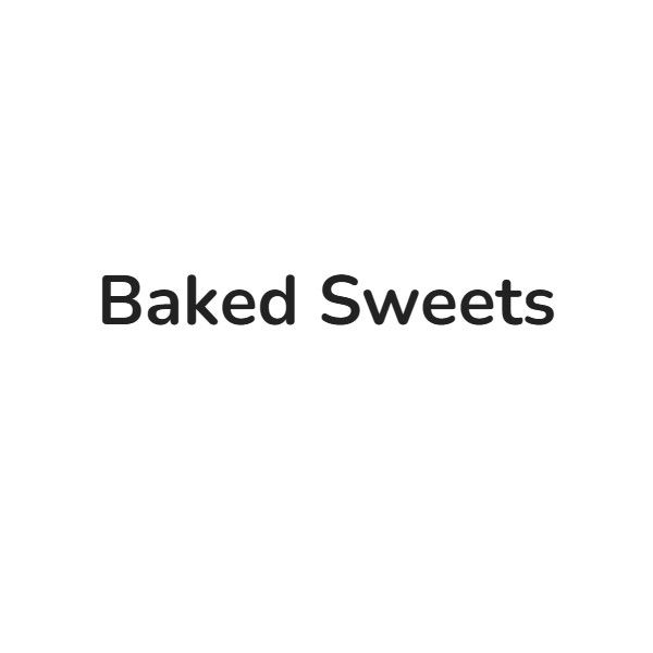 Baked Sweets