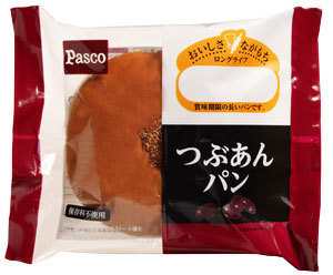 Pasco "Tsubu Anpan" Sweet Bread, Long Life Series, Sale