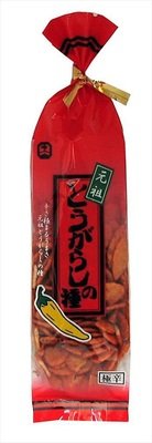 Echigo Seika &quot;Tougarashi no Tane&quot; Spicy Rice Cracker, 80g