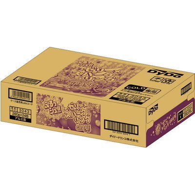 DyDo, Jelly Sparkling, Grape, Sparkling Drink with Jelly &amp; Nata de Coco x 24 can