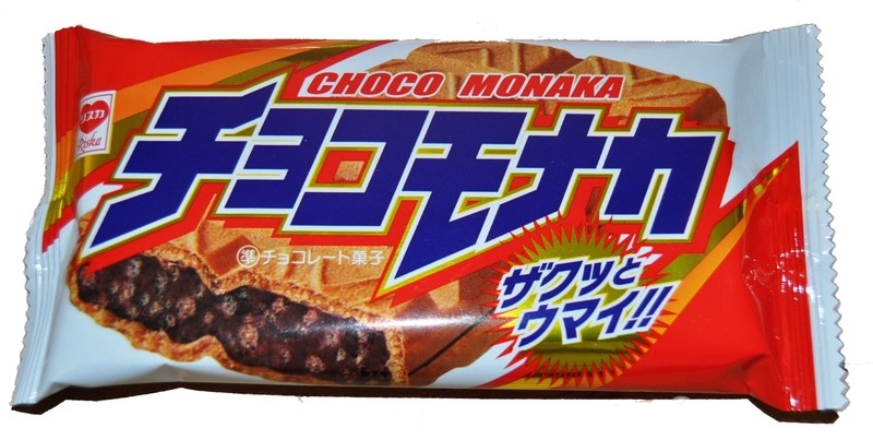 Risca &quot;Choco Monaka&quot; Chocolate &amp; Wafers, 40g