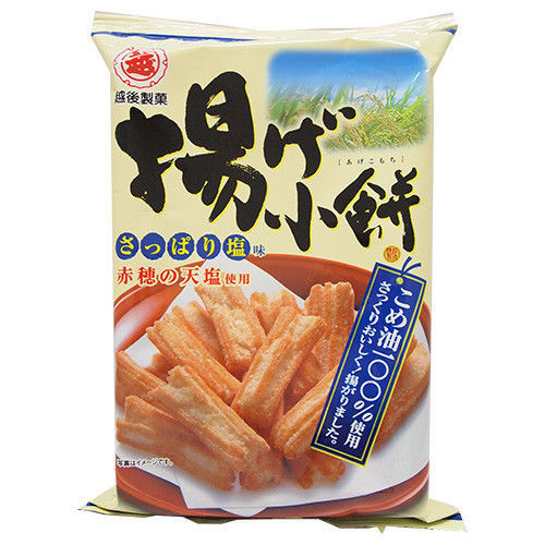 Echigo Seika, Agekomochi, Crispy Rice Cracker, Salt Flavor