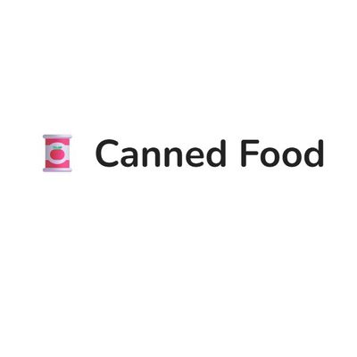 Canned Food