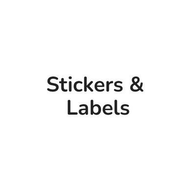 Stickers &amp; Labels