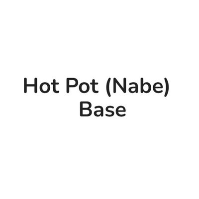 Hot Pot (Nabe) Base