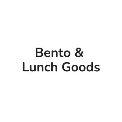 Bento &amp; Lunch Goods