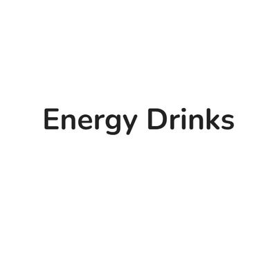 Energy Drinks