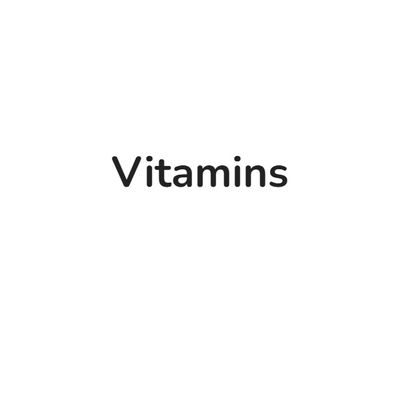 Vitamins