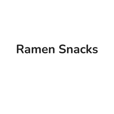 Ramen Snacks
