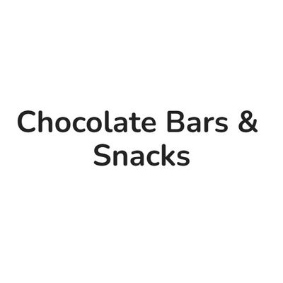 Chocolate Bars &amp; Snacks