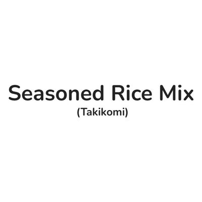 Seasoned Rice Mix (Takikomi)