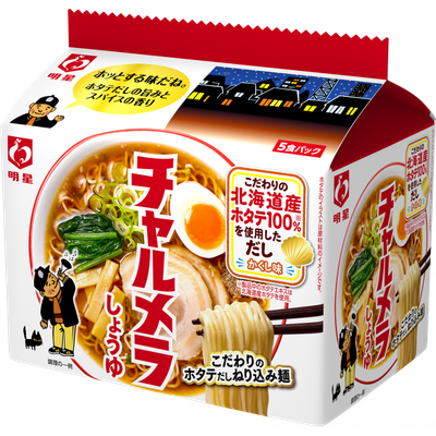 Myojo Charumera Shoyu Ramen 5-Pack 97g x 5