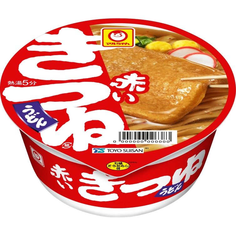 Maruchan Akai Kitsune Udon 96g + Mini Akai Mame Kitsune Udon 41g, Size: 96g