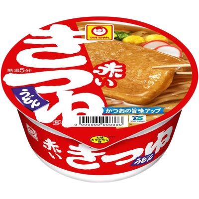 Maruchan Akai Kitsune Udon 96g + Mini Akai Mame Kitsune Udon 41g Maruchan Akai Kitsune Udon 96g + Mini Akai Mame Kitsune Udon 41g