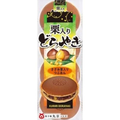 Marukyo Chestnut Dorayaki 4 Pieces Marukyo Chestnut Dorayaki 4 Pieces