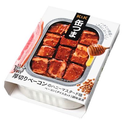 Kokubu Kantsuma Thick-Cut Bacon with Honey Mustard 105g