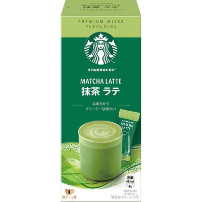 Nestle Starbucks Premium Mix Matcha Latte 96g (24g x 4 Sticks)