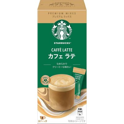 Nestle Starbucks Premium Mix Cafe Latte 4 Sticks