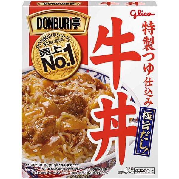 Glico Donburi-tei Beef Bowl 160g