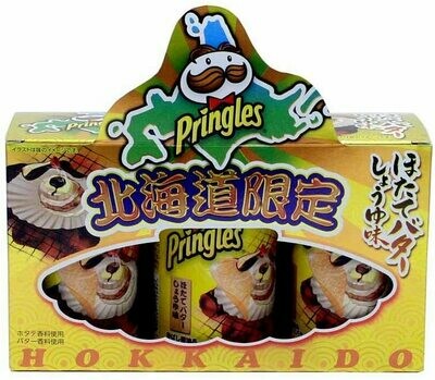 Pringles, Japan Limited, Shellfish and Butter Soy Sauce Flavor, 3 cans set, Hokkaido Limited Pringles, Japan Limited, Shellfish and Butter Soy Sauce Flavor, 3 cans set, Hokkaido Limited