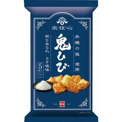 Iwatsuka  Seika Oni Hibi Lightly Salted Arare Rice Crackers 116g