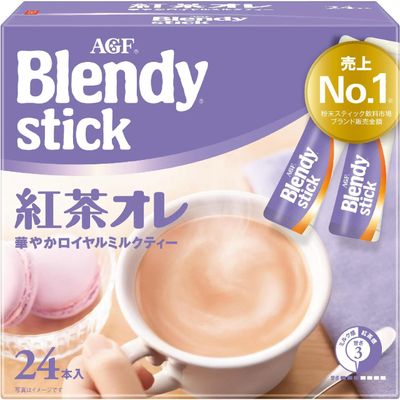AGF Blendy Stick Royal Milk Tea 24 Sticks (9.5g × 24) AGF Blendy Stick Royal Milk Tea 24 Sticks (9.5g × 24)