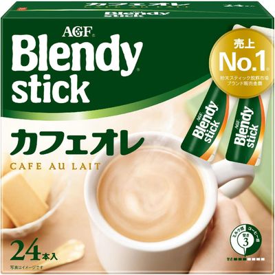 AGF Blendy Stick Cafe au Lait 24 Sticks (8.8g × 24)