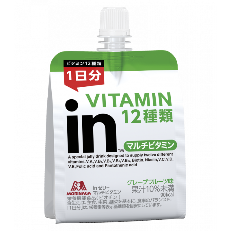 Morinaga in Jelly Multivitamin in Grapefruit Flavor 180g