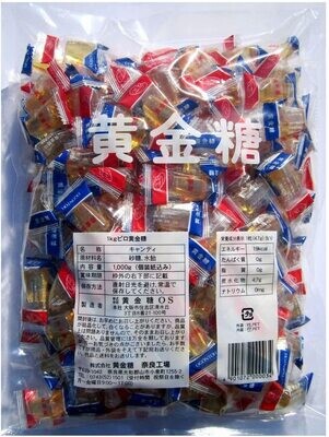 Ogontoh, Hard Candy, Pure sugar candy, Golden drops candy, 1kg, Pilo