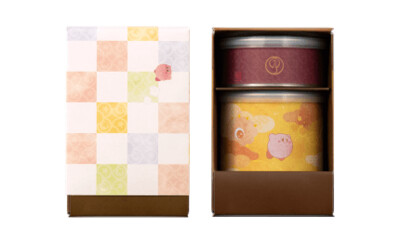 Tsuruya Yoshinobu, "Kirby Tezukuri Monaka", Kirby face monaka, 6pcs with anko in 1 box, Kyoto Tsuruya Yoshinobu, "Kirby Tezukuri Monaka", Kirby face monaka, 6pcs with anko in 1 box, Kyoto