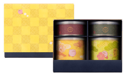 Tsuruya Yoshinobu, "Kirby Tezukuri Monaka", Kirby face monaka, 6pcs with anko in 1 box, Kyoto