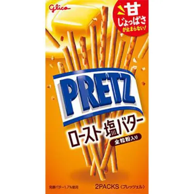 Glico Pretz Roasted Salt Butter Flavor 57g