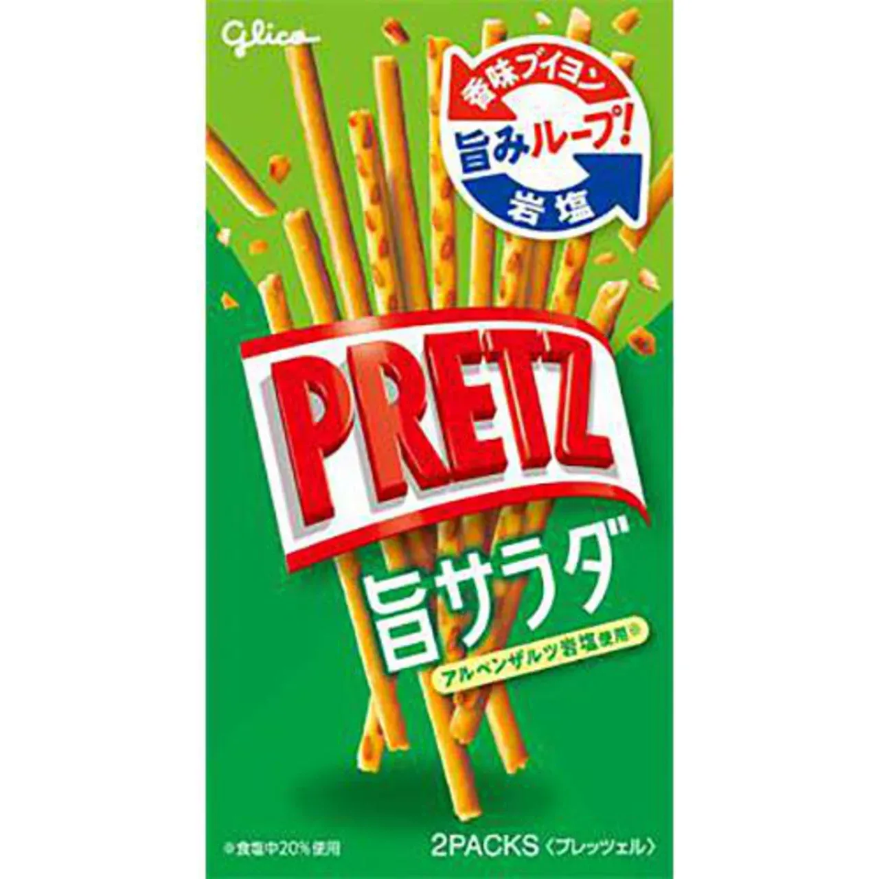 Glico Pretz Umami Salad Flavor 64g