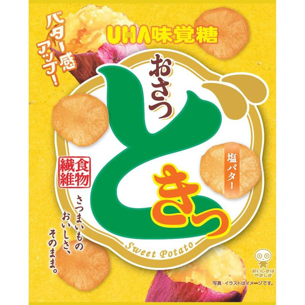 UHA Mikakuto Osatsu Dokki Salt Butter 65g